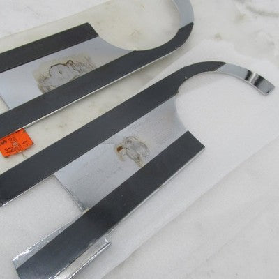 Pair Markland NOS Honda GL 1500 Chrome Passenger Board Mount Step Cove