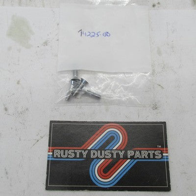 Lot of 4 Harley OEM NOS Flat Countersunk Head Socket Cap Screws 94225-