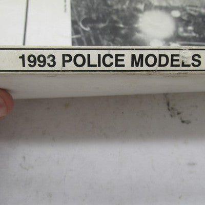 Harley Davidson Genuine 1993 Parts Catalog Police Models 99545-93