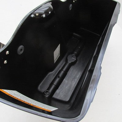 Harley OEM 93-13 Touring FLHX Lower Saddlebag Dark Blue Pearl 90867-08