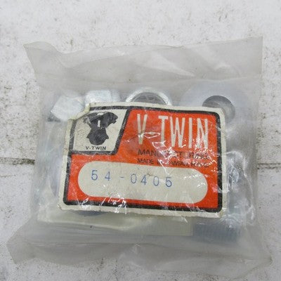 V-Twin NOS 75-78 Harley Sportster XL Lower Rear Shock Stud Kit 54-0405