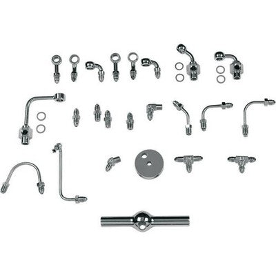 Drag Specialties 12mm Banjo x AN-3 Male 35deg. 1742-0121