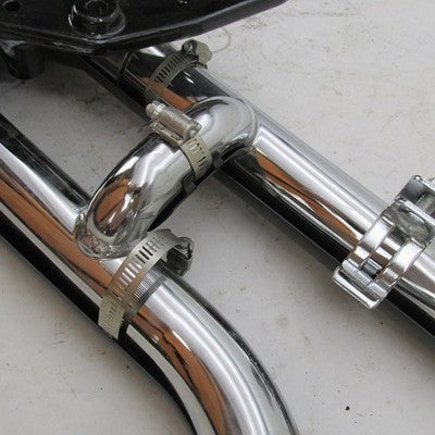 Harley Davidson OEM 12-17 Softail Slim Exhaust System Black 65600049