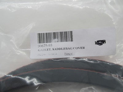 Harley Davidson Genuine NOS Saddlebag Cover Gasket 90675-93