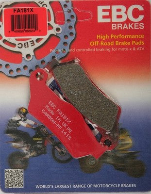 EBC X Series Carbon Brake Pads FA181X