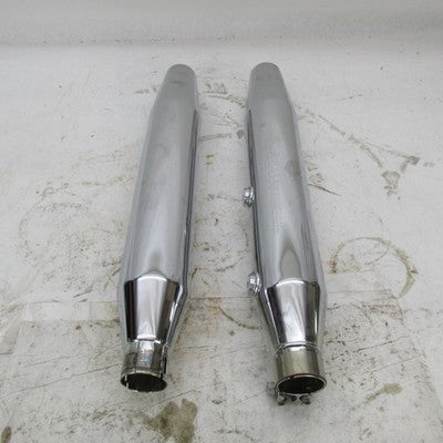 Harley Davidson OEM Stock Chrome Exhaust Muffler 2007-2011 Softail 658