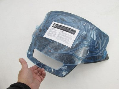 Klock Werks NOS 6" Flare Windshield, Dark Smoke 2310-0761 KWW-02-0607-