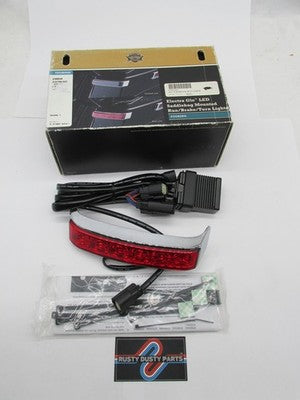 Harley Davidson Genuine NOS Electra Glo LED Saddlebag Mounted Light Ki