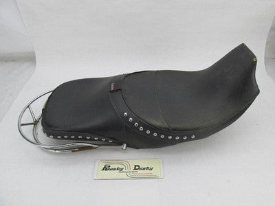 Corbin Harley Davidson 1996-03 Dyna FXD Leather Studded Seat with Grab Bar