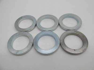 SET of 6 V-Twin NOS Harley Clutch Hub Replacement Sleeves, Silver  18-