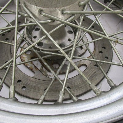 Harley OEM 16x3" Rear 40-Spoke Laced Wheel w/ Brake Disc Rotor 40976-0