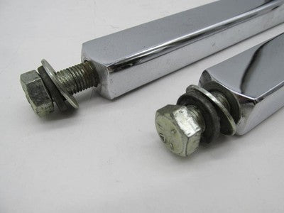 Pair of Harley-Davidson Chrome 5" & 6.25" Inch Highway Foot Peg Extens