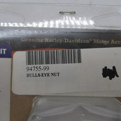 Harley-Davidson Genuine NOS Chrome Bullseye Console Nut 94755-99