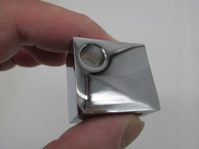 Harley-Davidson Genuine OEM NOS Headlamp Visor Mounting Block Chrome 6