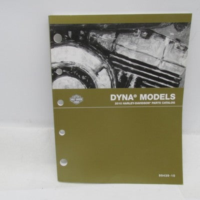 Harley-Davidson Official Factory 2010 Dyna Models Parts Catalog 99439-