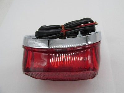 V-Twin NOS Chrome Stock-Type Tail Lamp Assembly for Harley-Davidson 33