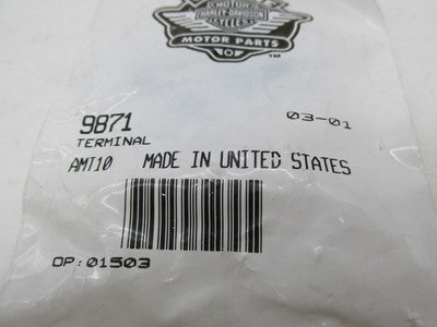 Lot of 6 Harley-Davidson Genuine NOS Terminal Rings 9871