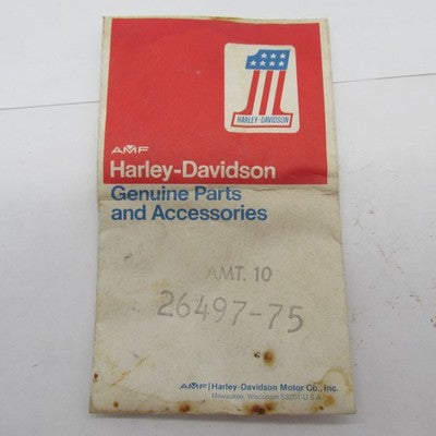 Lot of 7 Harley Genuine OEM NOS Oil Pump Shaft Retaining Ring Circlips