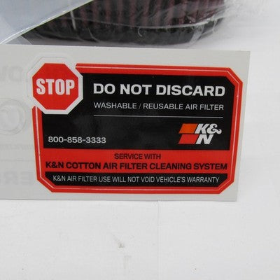K&N NIB 08-17 Harley Dyna High-Flow Air Performance Filter HD-9608