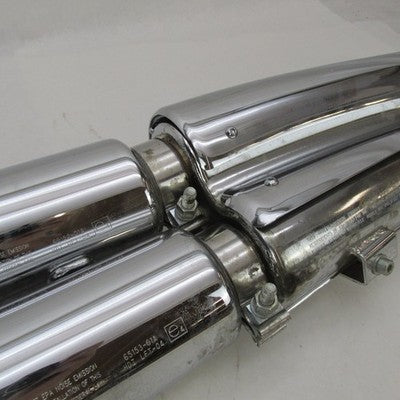 Harley OEM 02-07 V-Rod VRSC Chrome Exhaust Midpipe & Mufflers 65151-01