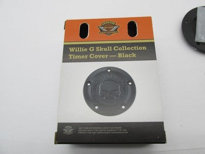 Harley-Davidson Genuine NOS Willie G Skull Timer Cover, Black 25600087