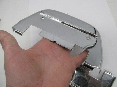 Pair of Harley Davidson Chrome Passenger Floorboard Footboard Covers