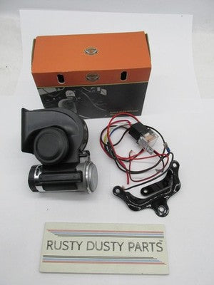 Harley Davidson Genuine NOS Dyna Softail XL Loud Side-Mount Horn Kit