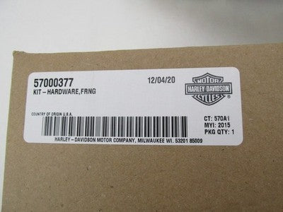 Harley Genuine NOS Touring Fairing and Hardware Kit White Pearl 570003