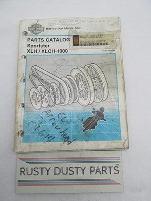 Harley Davidson Official 1954-1978 XLH 1000 Models Parts Catalog 99451