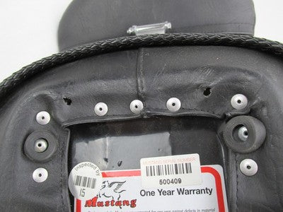 Mustang Harley Davidson 2000+ Softail Solo Seat w/ Backrest 6-STOD