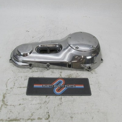 Harley Davidson OEM Softail Dyna Polished Outer Primary + Derby Cover