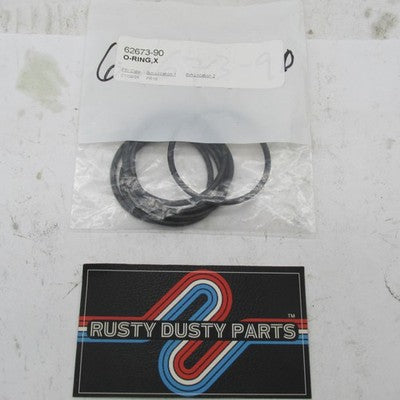 Lot of 6 Harley-Davidson OEM NOS Oil Tank Filler Cap O-Rings 62673-90