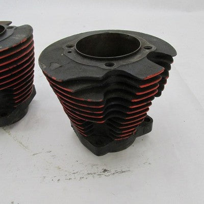Pair of Harley OEM Ironhead Sportster Damaged Cylinder Jugs 16561-72 1