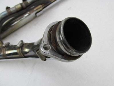 Harley-Davidson 96+ Softail Chrome Exhaust w/ Slash Cut Mufflers and B