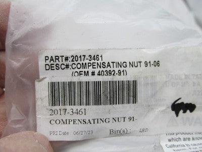 Drag Specialties NOS 91-06 Harley Compensating Sprocket Nut 2017-3461