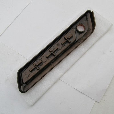 Harley OEM NOS Left LH Saddlebag Latch Faceplate, Scorched Orange 9020