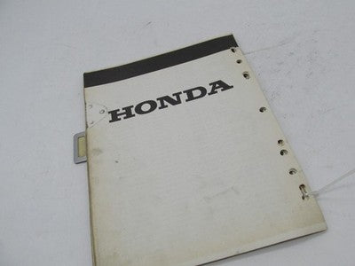 Honda Official Factory 1974 ATC90 K2 Parts Catalog Book