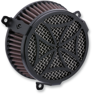 Cobra Air Cleaner Kit Black Cross 606-0101-02B-SB