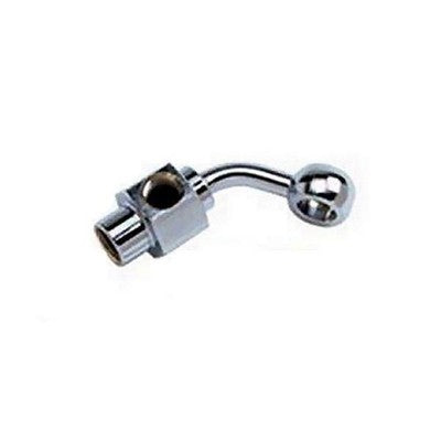 Drag Specialties 3/8in. Banjo x 1/8in. NPT 35deg. Brake Fitting with B