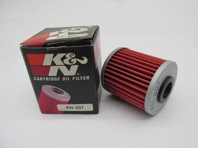 K&N NEW Motorcycle Cartridge Racer Oil Filter KN-207