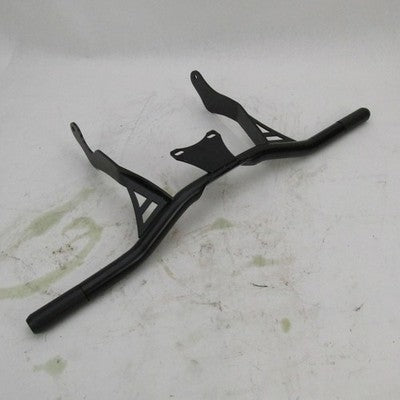 Black Highway Footpeg Front Engine Guard Crash Bar For Harley 14-23 To