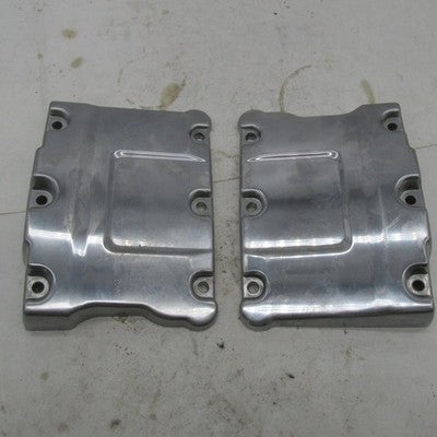 Pair of Harley Davidson OEM Top Rocker Box Covers Twin Cam 2010-2016 1