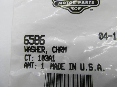 Lot of 4 Harley Davidson Genuine NOS Washer Chrome 6586