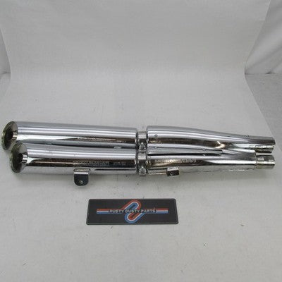 Harley Davidson OEM V Rod VRSC Exhaust Stock Muffler Pipes 65152-01A 6