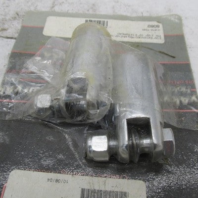 Pair of Kuryakyn NOS Female 2-1/2" Extended Clevis Footpeg Mounts 8089