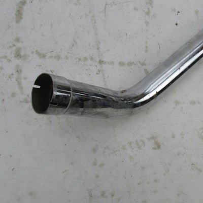 Harley Ironhead Sportster Shovelhead Chrome Rear Header Exhaust Pipe