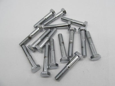 LOT of 15 Harley NOS 5/16"-24 x 1-3/4" Hex Head Bolts, Chrome 94217-91