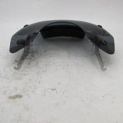 Harley OEM Dark Smoked Detachable Wind Splitter Vented Windshield & Ki
