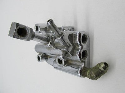 Harley-Davidson Shovelhead Chrome Oil Pump Side Body Cover