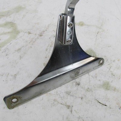 Harley OEM Softail Chrome Short Rail Mini Sissy Bar Backrest Pad Assem
